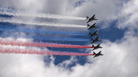 Military parade marking 80th anniversary of Victory in Great Patriotic War in Moscow