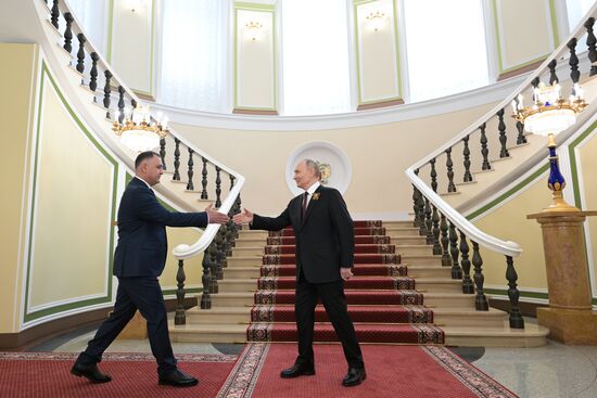 President of Russia Vladimir Putin's meeting with foreign leaders