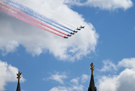 Military parade marking 80th anniversary of Victory in Great Patriotic War in Moscow
