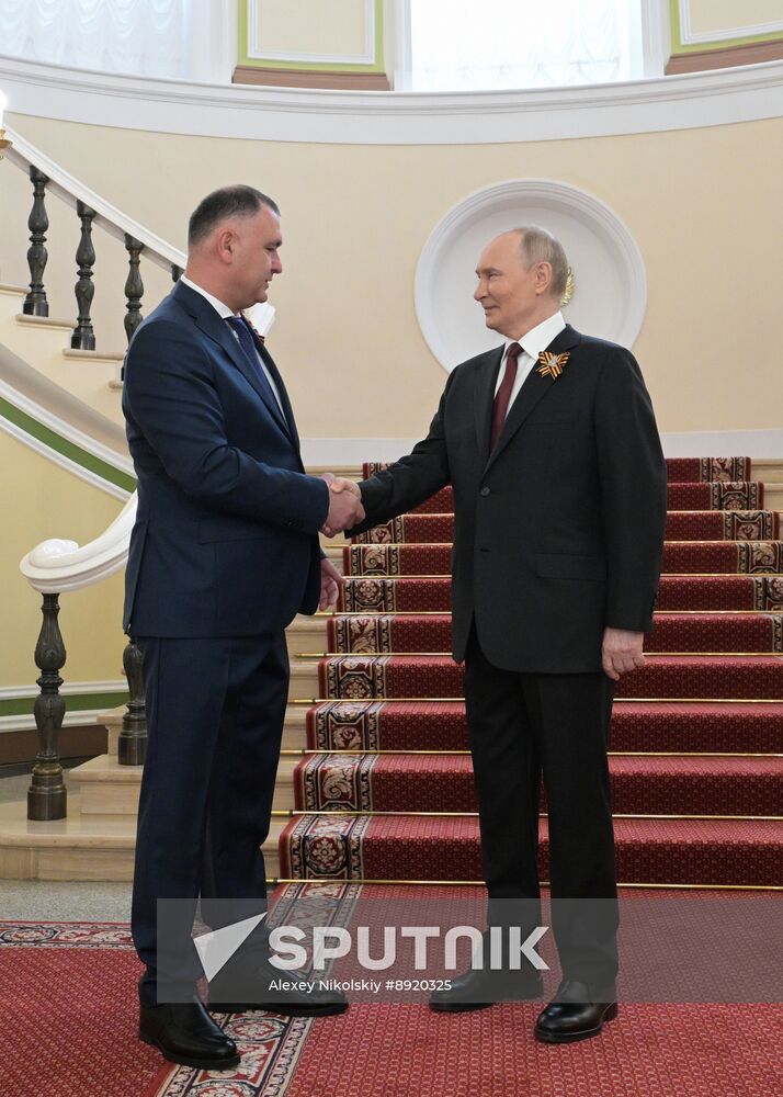 President of Russia Vladimir Putin's meeting with foreign leaders