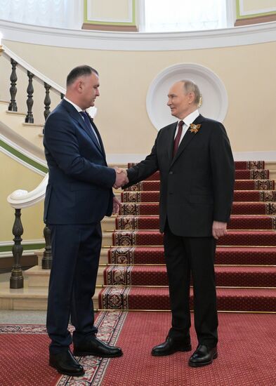 President of Russia Vladimir Putin's meeting with foreign leaders