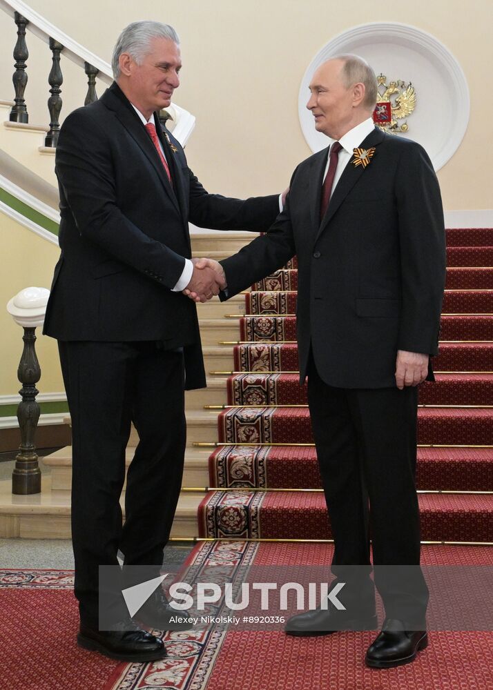 President of Russia Vladimir Putin's meeting with foreign leaders
