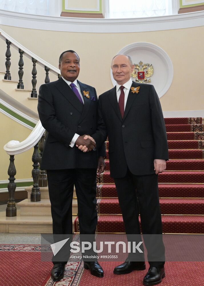 President of Russia Vladimir Putin's meeting with foreign leaders