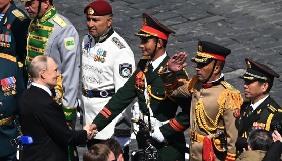 Military parade marking 80th anniversary of Victory in Great Patriotic War in Moscow