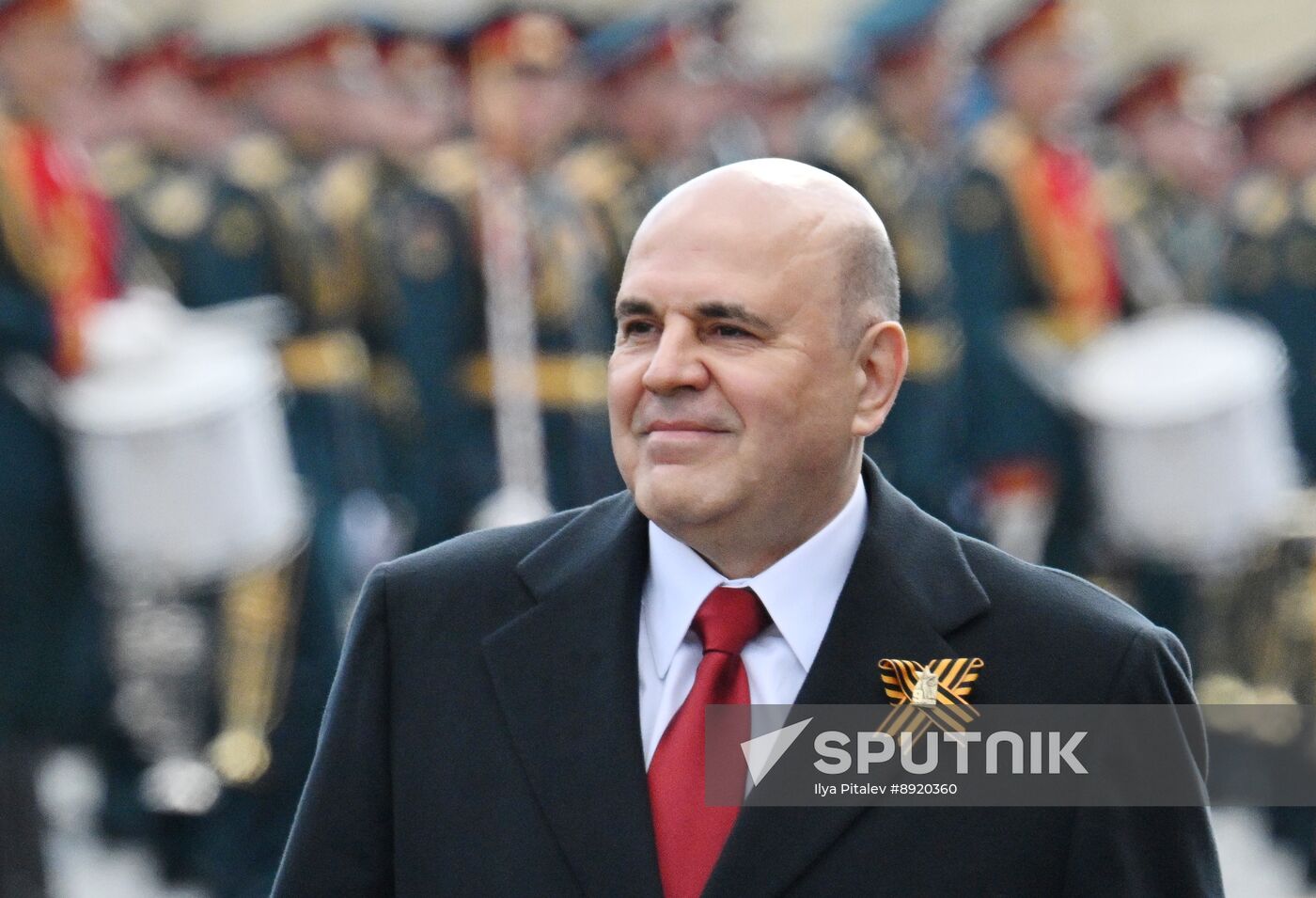 Public figures at military parade marking 80th anniversary of Victory