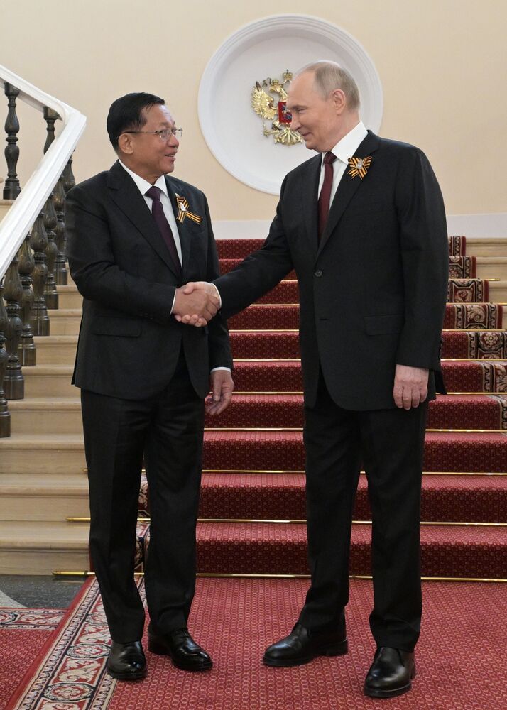 President of Russia Vladimir Putin's meeting with foreign leaders