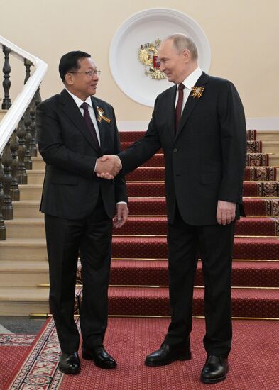 President of Russia Vladimir Putin's meeting with foreign leaders