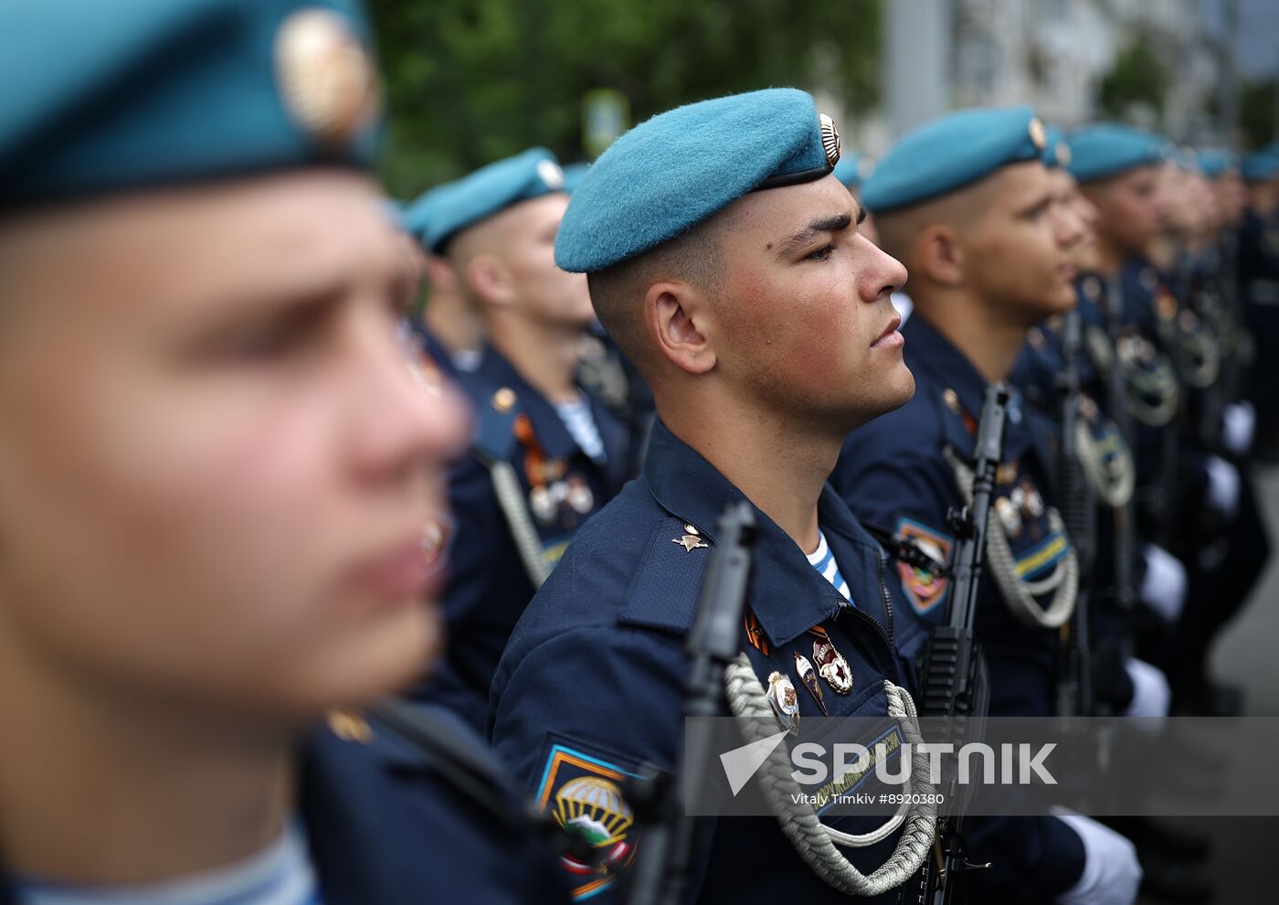 Military parade marking 80th anniversary of Victory in Great Patriotic War in Hero City Novorossiysk