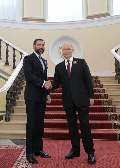 President of Russia Vladimir Putin's meeting with foreign leaders