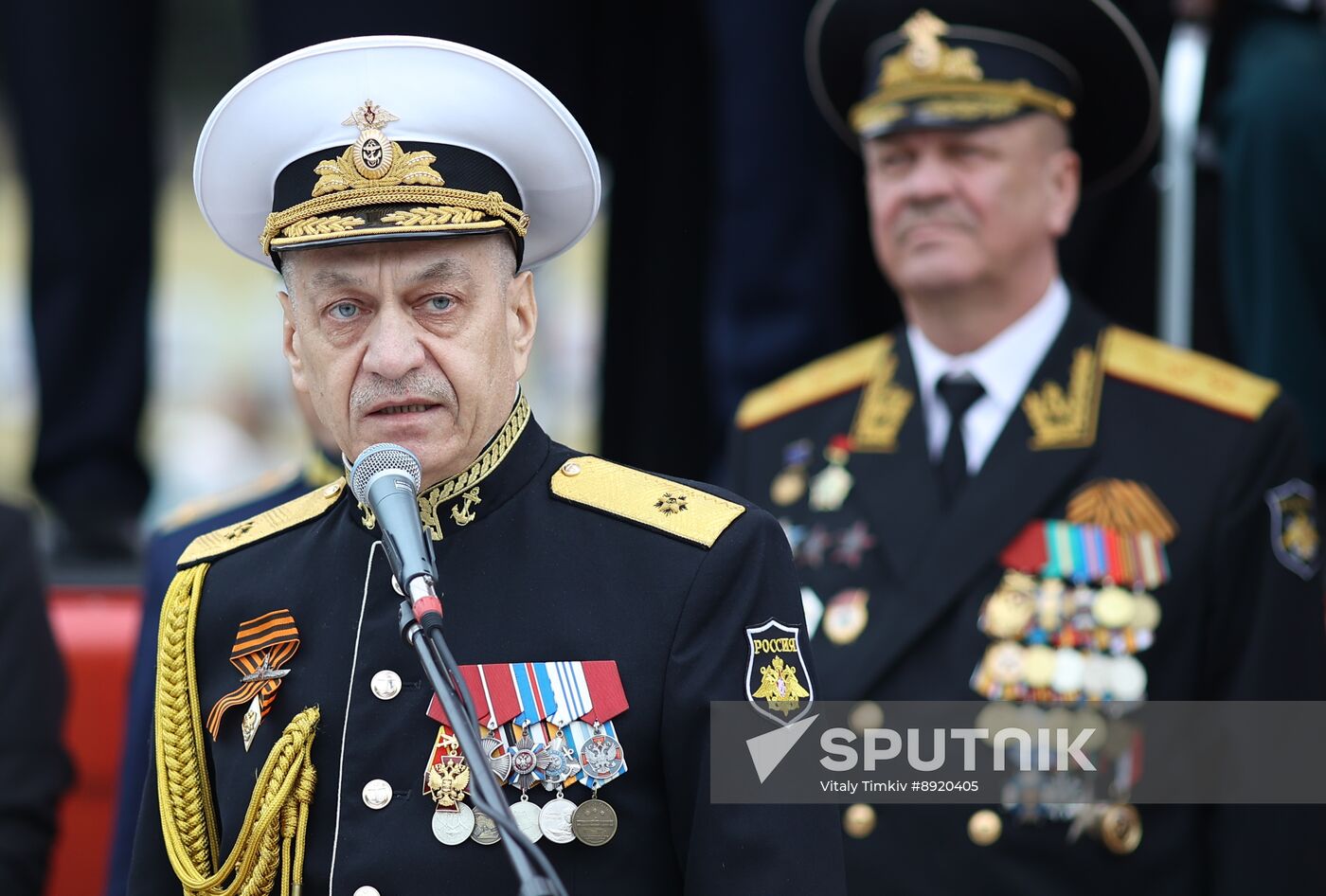 Military parade marking 80th anniversary of Victory in Great Patriotic War in Hero City Novorossiysk