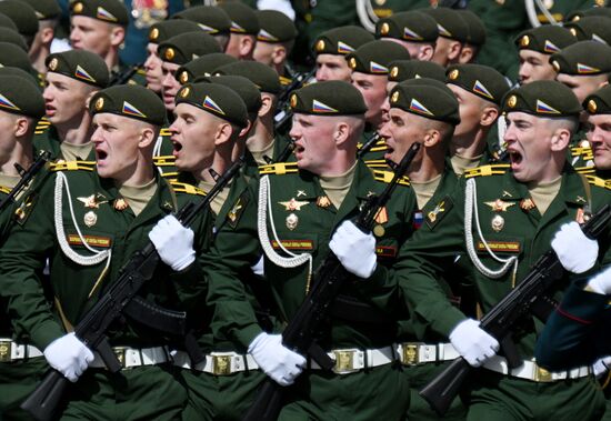 Military parade marking 80th anniversary of Victory in Great Patriotic War in Moscow