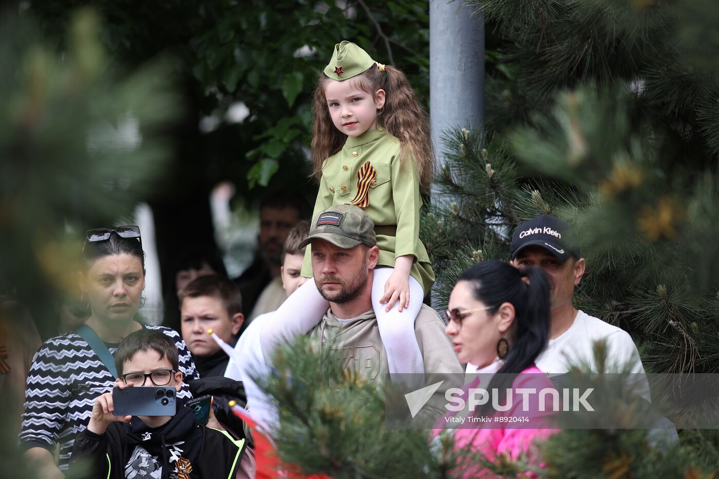Military parade marking 80th anniversary of Victory in Great Patriotic War in Hero City Novorossiysk