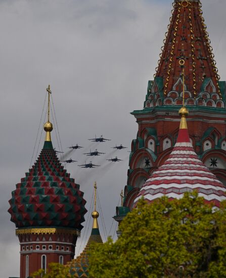 Military parade marking 80th anniversary of Victory in Great Patriotic War in Moscow