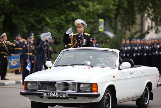 Military parade marking 80th anniversary of Victory in Great Patriotic War in Hero City Novorossiysk