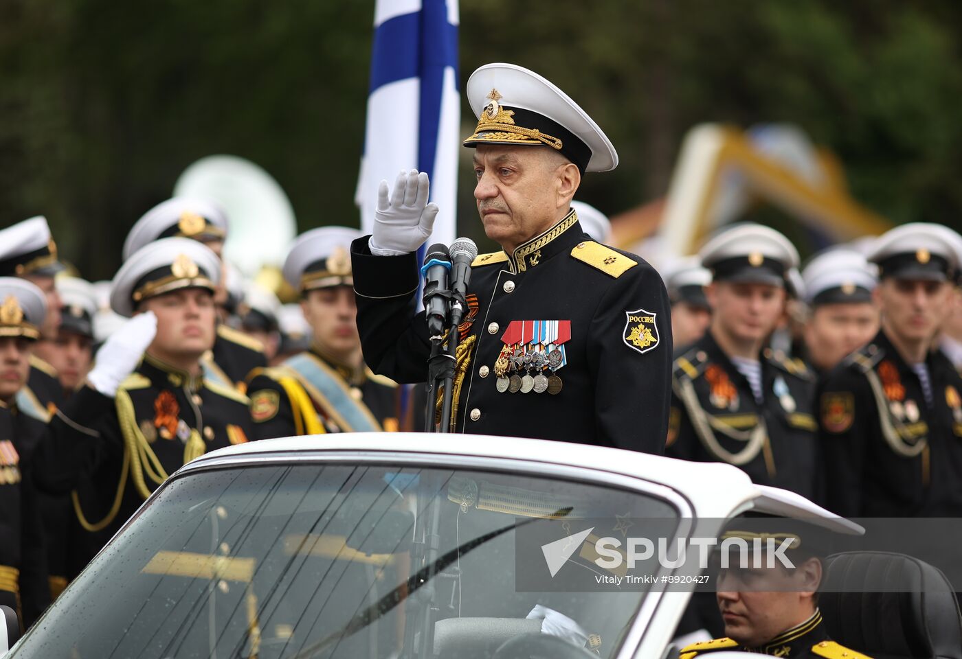Military parade marking 80th anniversary of Victory in Great Patriotic War in Hero City Novorossiysk