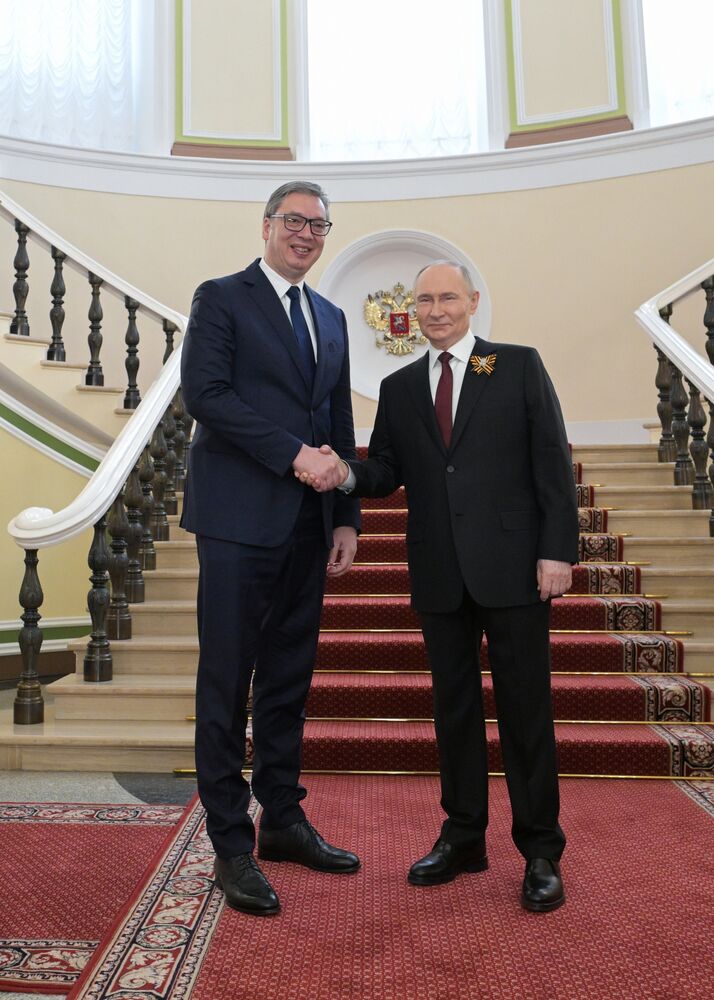 President of Russia Vladimir Putin's meeting with foreign leaders