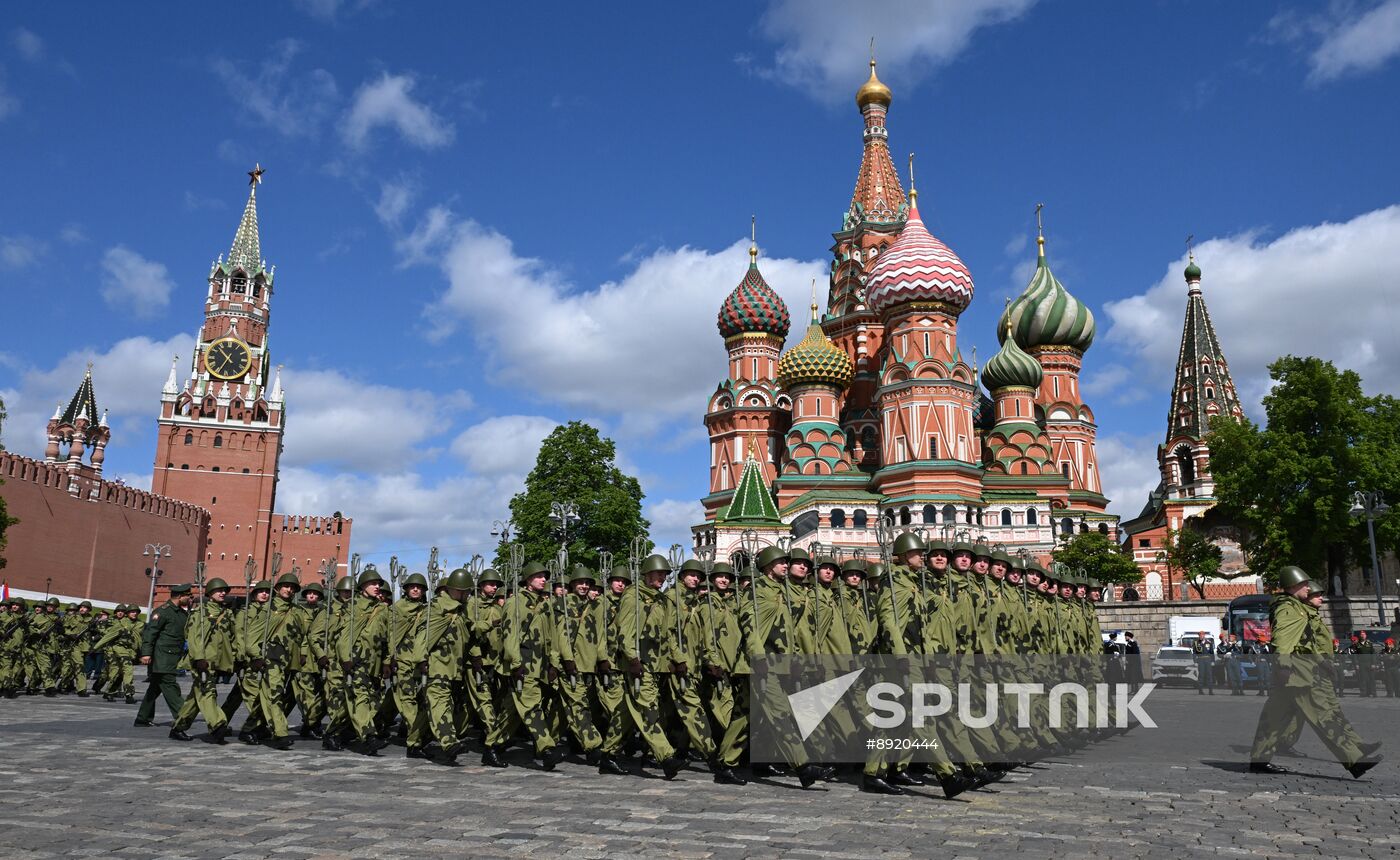 Military parade marking 80th anniversary of Victory in Great Patriotic War in Moscow