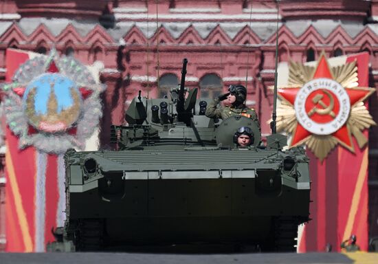 Military parade marking 80th anniversary of Victory in Great Patriotic War in Moscow
