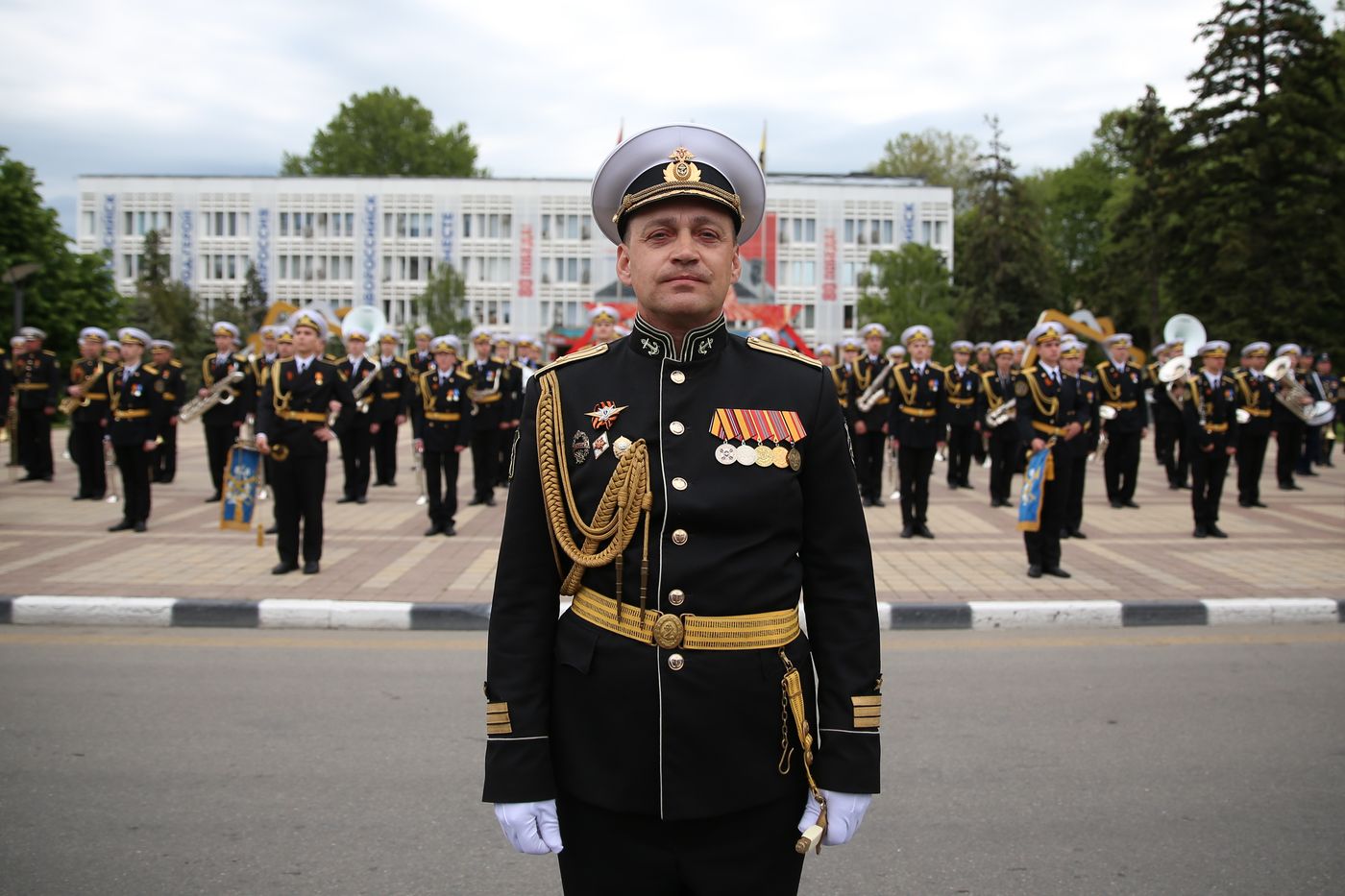 Military parade marking 80th anniversary of Victory in Great Patriotic War in Hero City Novorossiysk