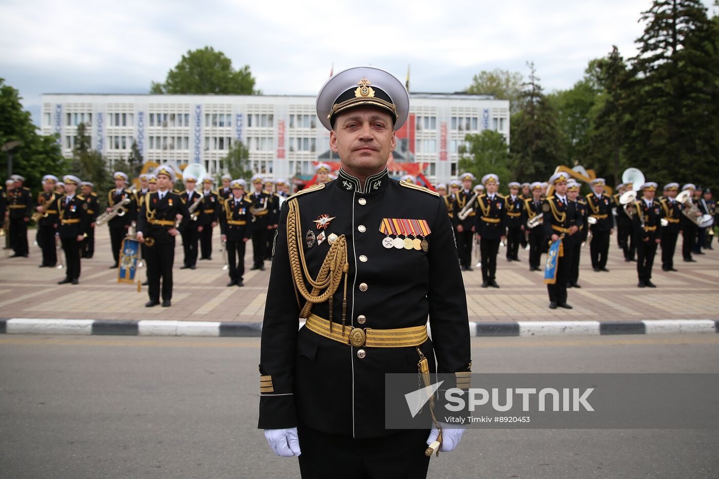 Military parade marking 80th anniversary of Victory in Great Patriotic War in Hero City Novorossiysk