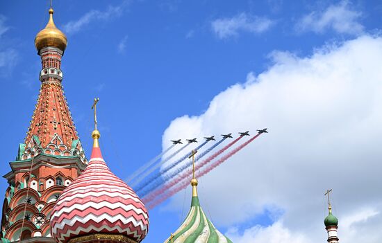 Military parade marking 80th anniversary of Victory in Great Patriotic War in Moscow
