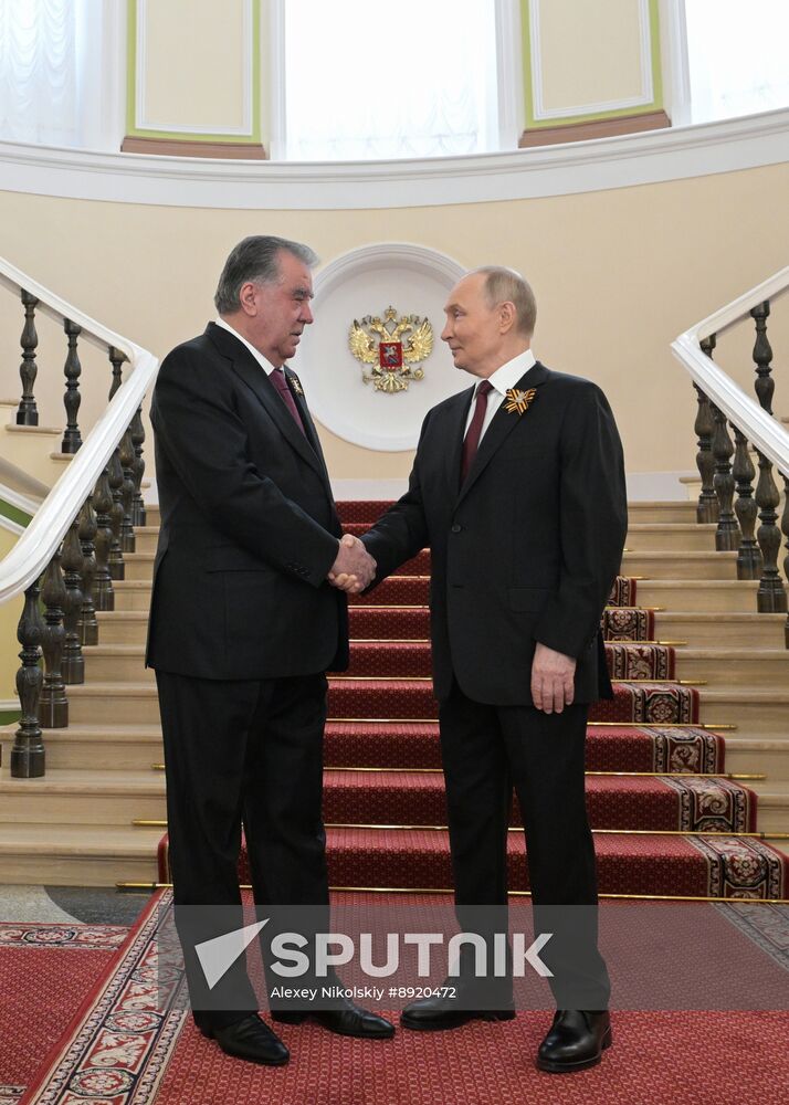 President of Russia Vladimir Putin's meeting with foreign leaders