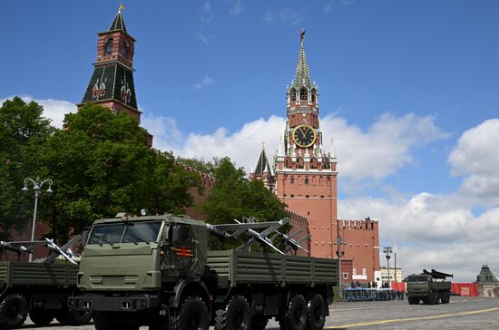 Military parade marking 80th anniversary of Victory in Great Patriotic War in Moscow