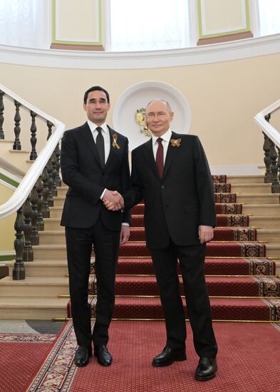 President of Russia Vladimir Putin's meeting with foreign leaders