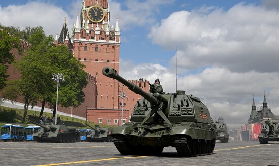Military parade marking 80th anniversary of Victory in Great Patriotic War in Moscow