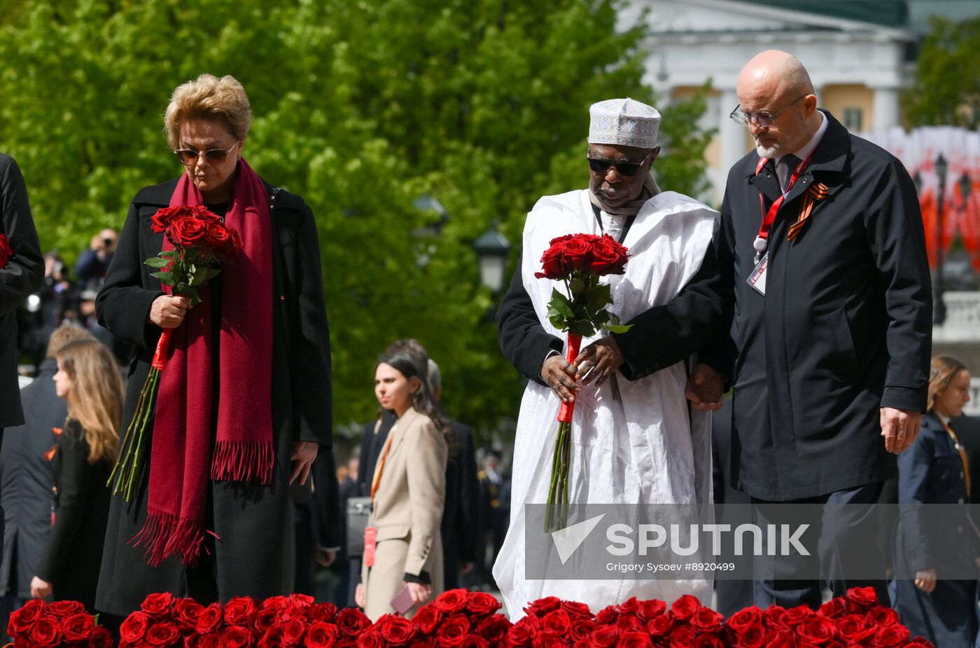 Wreath-laying ceremony at the Tomb of the Unknown Soldier