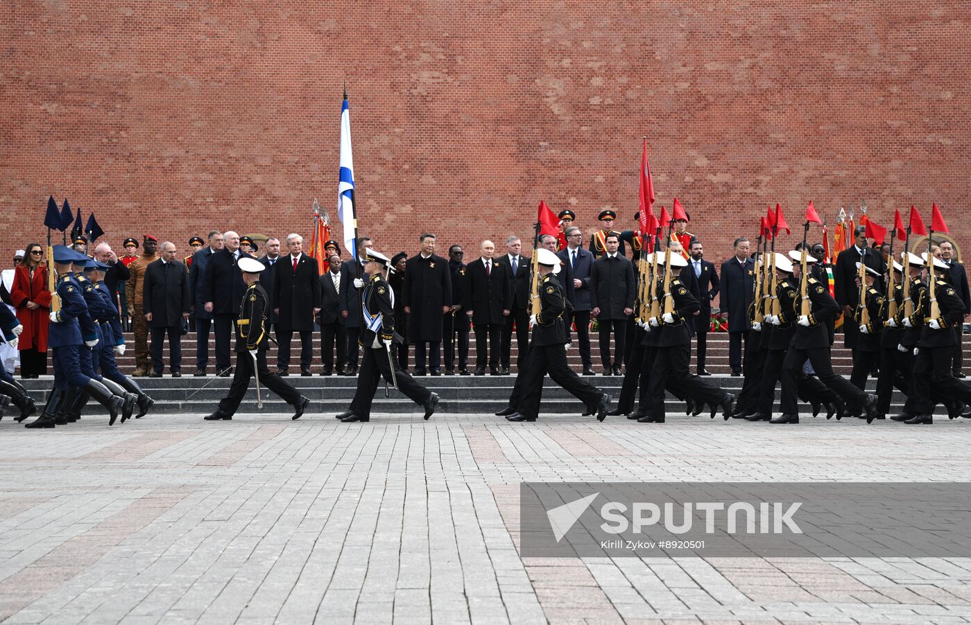 Wreath-laying ceremony at the Tomb of the Unknown Soldier
