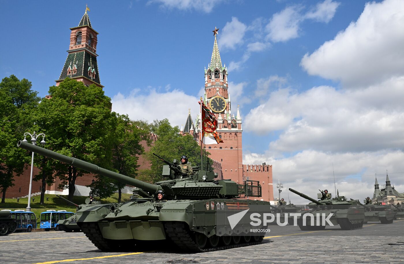 Military parade marking 80th anniversary of Victory in Great Patriotic War in Moscow