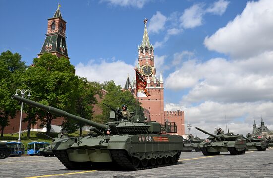 Military parade marking 80th anniversary of Victory in Great Patriotic War in Moscow