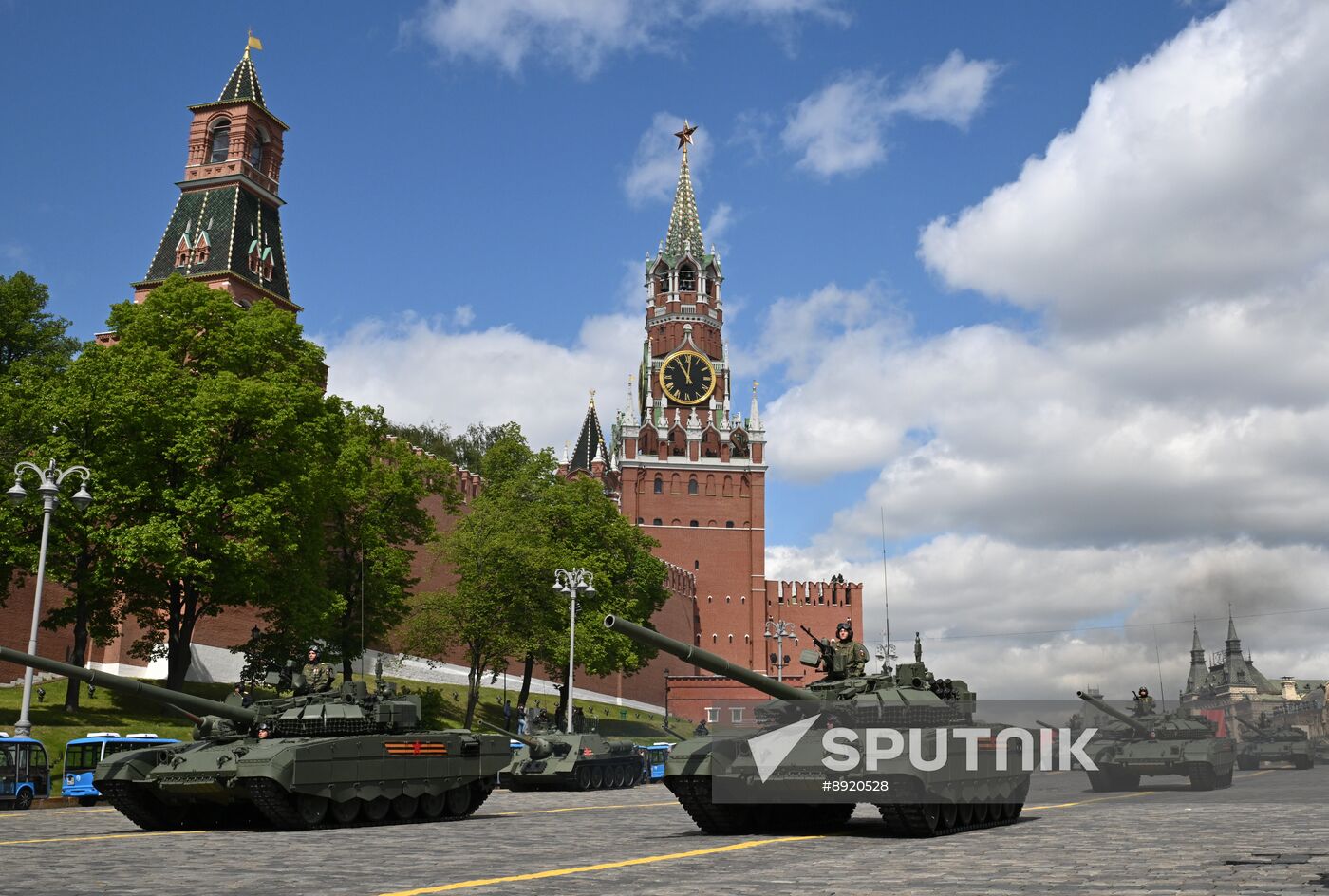 Military parade marking 80th anniversary of Victory in Great Patriotic War in Moscow