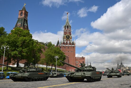 Military parade marking 80th anniversary of Victory in Great Patriotic War in Moscow
