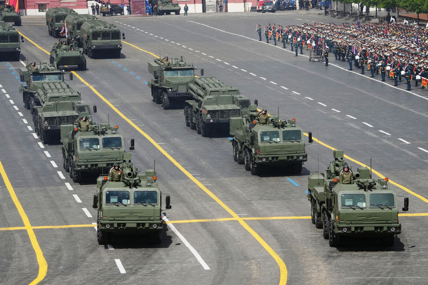 Military parade marking 80th anniversary of Victory in Great Patriotic War in Moscow