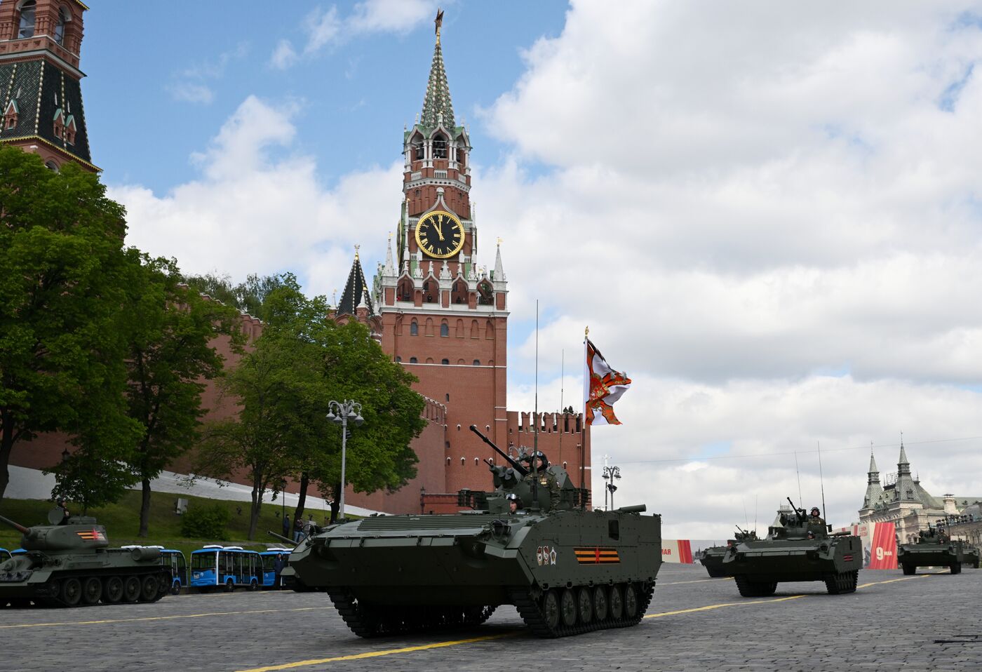 Military parade marking 80th anniversary of Victory in Great Patriotic War in Moscow