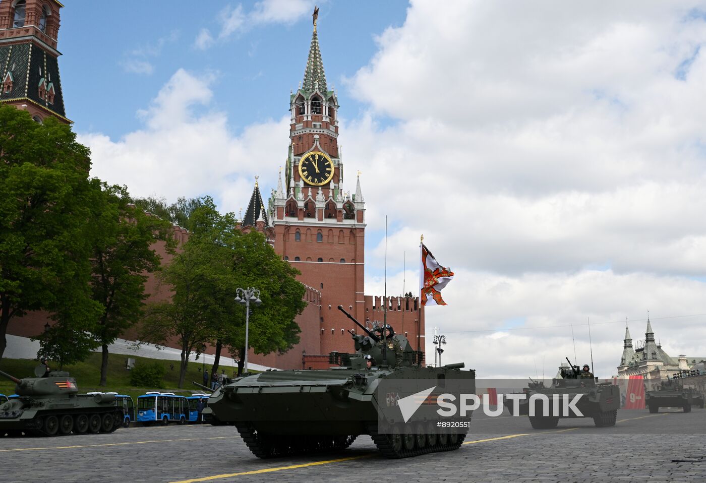 Military parade marking 80th anniversary of Victory in Great Patriotic War in Moscow