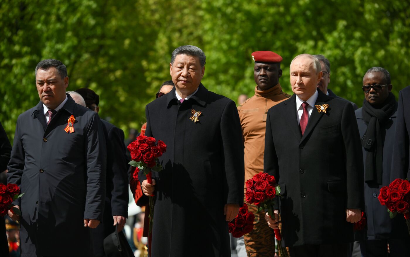 Wreath-laying ceremony at the Tomb of the Unknown Soldier