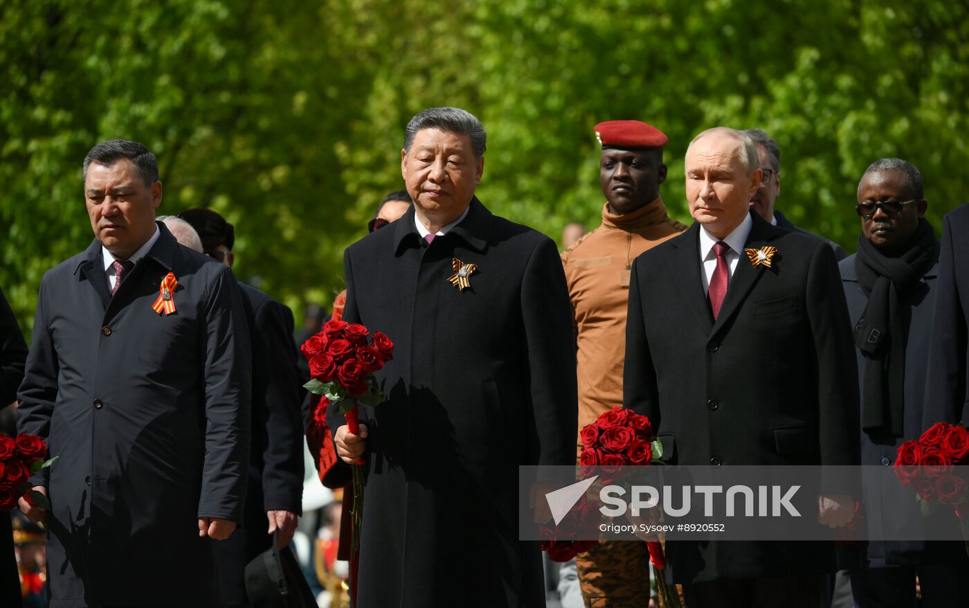 Wreath-laying ceremony at the Tomb of the Unknown Soldier