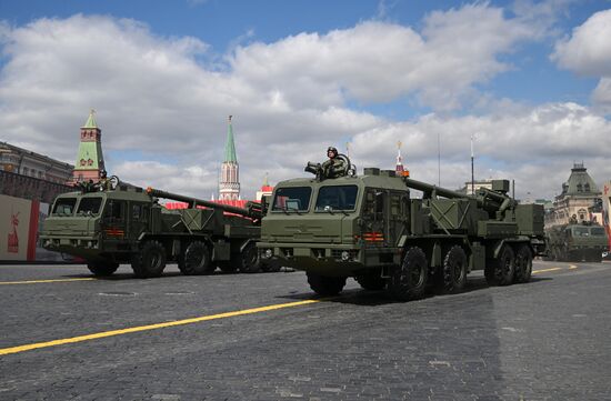 Military parade marking 80th anniversary of Victory in Great Patriotic War in Moscow
