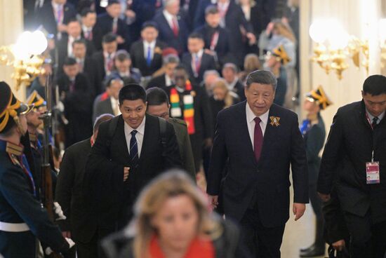 President of Russia's reception for foreign leaders invited to attend celebrations of 80th anniversary of Victory