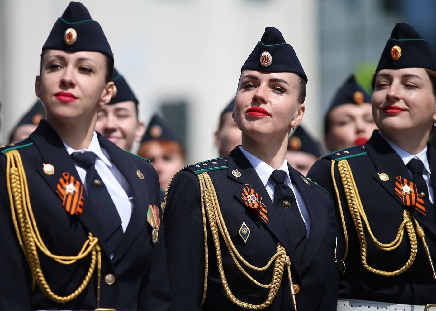 Military parade marking 80th anniversary of Victory in Great Patriotic War in Hero City Novorossiysk