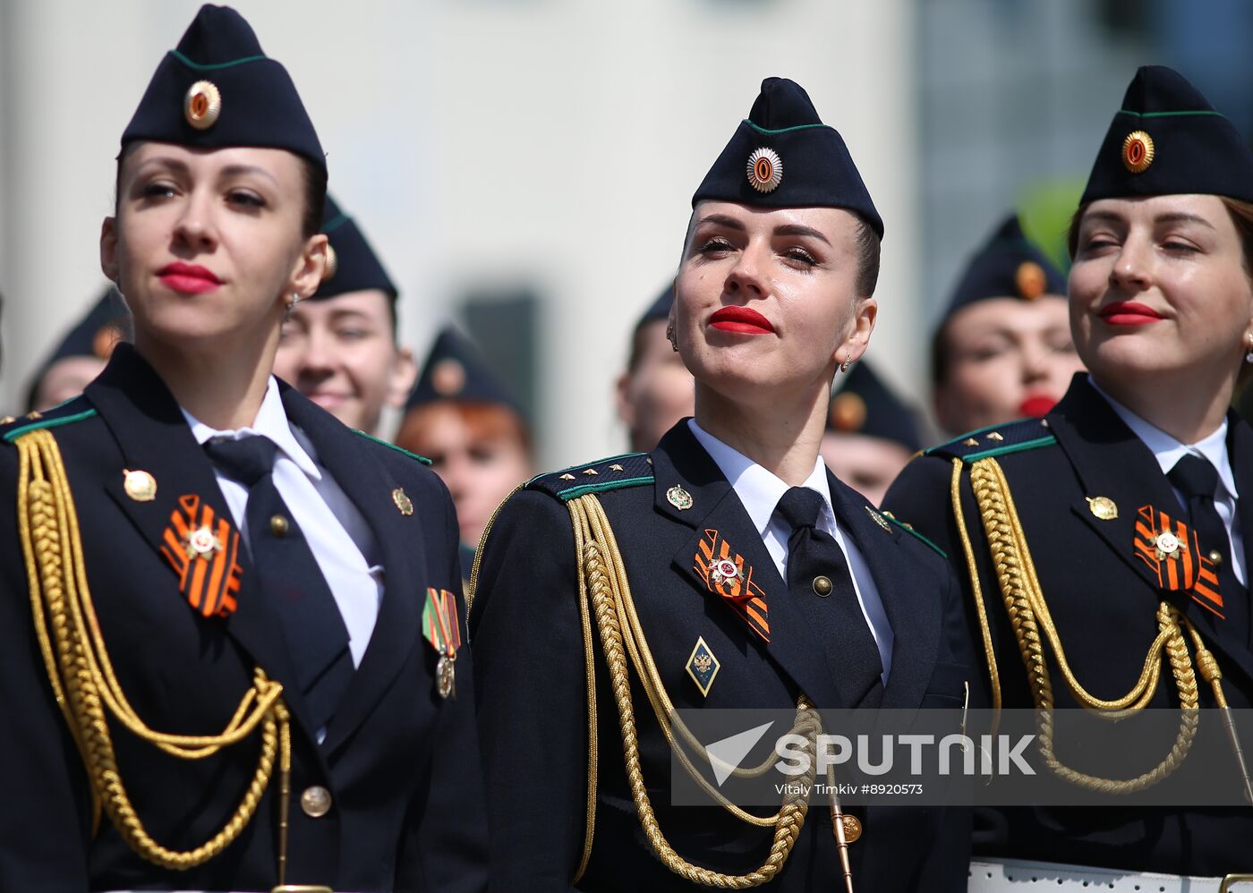 Military parade marking 80th anniversary of Victory in Great Patriotic War in Hero City Novorossiysk
