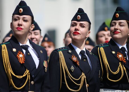 Military parade marking 80th anniversary of Victory in Great Patriotic War in Hero City Novorossiysk
