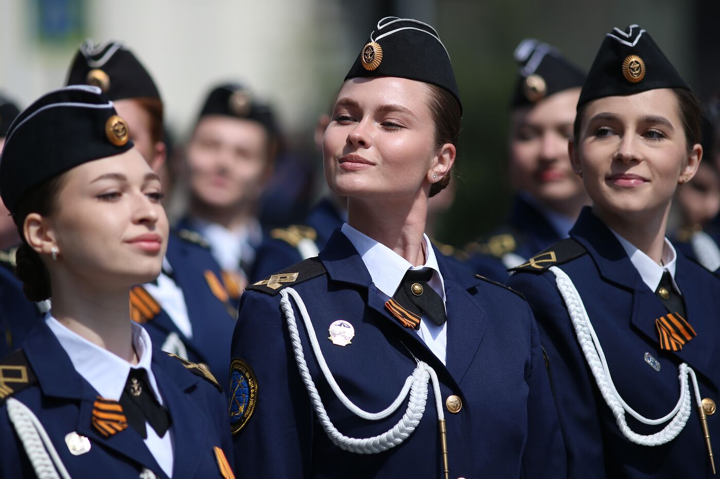 Military parade marking 80th anniversary of Victory in Great Patriotic War in Hero City Novorossiysk