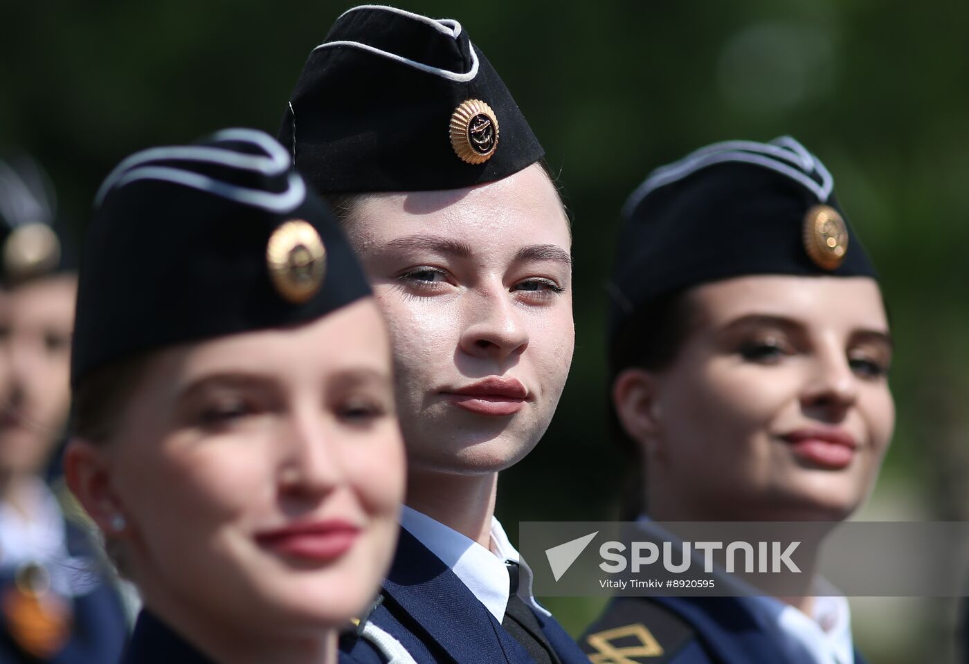 Military parade marking 80th anniversary of Victory in Great Patriotic War in Hero City Novorossiysk