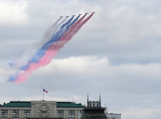 Military parade marking 80th anniversary of Victory in Great Patriotic War in Moscow