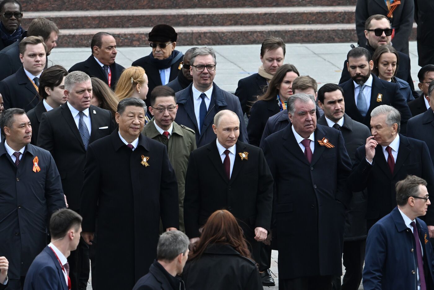Wreath-laying ceremony at the Tomb of the Unknown Soldier