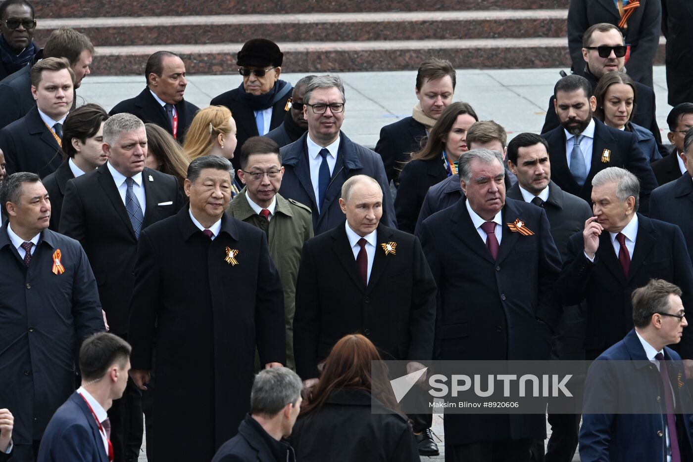 Wreath-laying ceremony at the Tomb of the Unknown Soldier